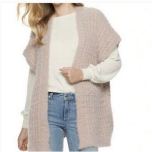 LC lauren conrad short sleeve cardigan NWOT